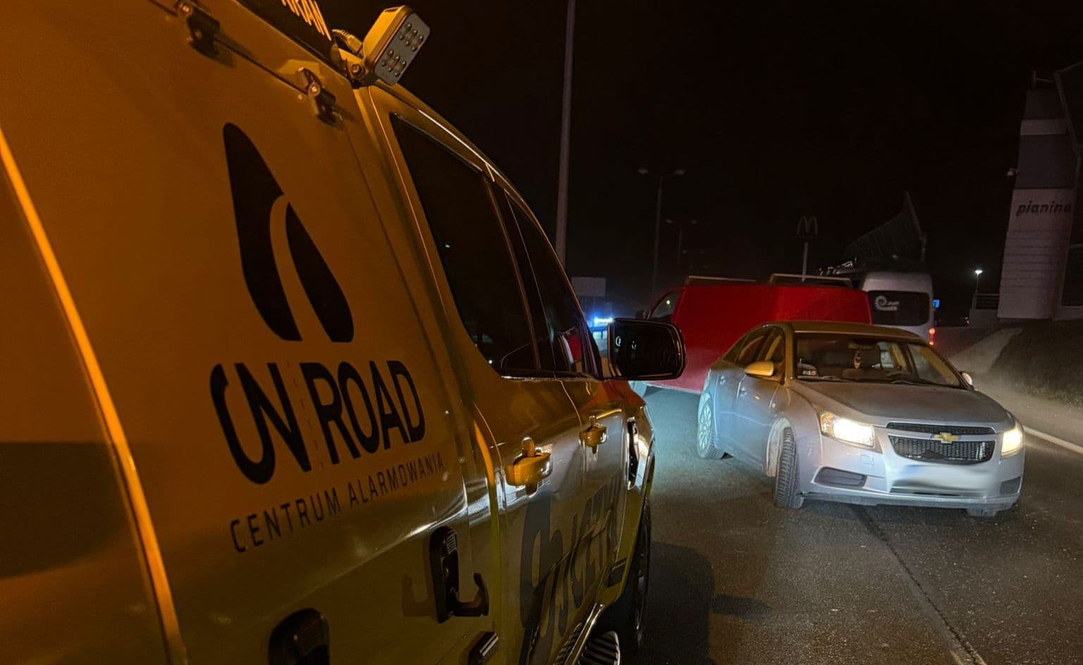 Zderzenie samochodu osobowego z ciężarówką na DK-1 w Pszczynie