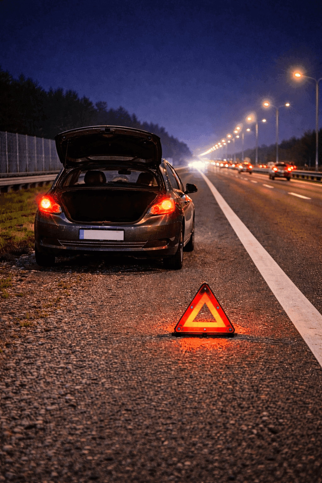 Awaria na autostradzie: Co robić krok po kroku, by zachować bezpieczeństwo?